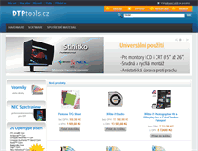 Tablet Screenshot of dtptools.cz